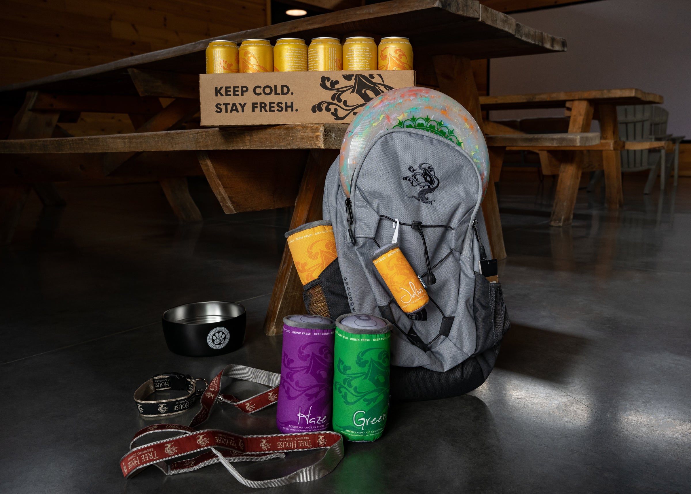 Julius, Green, Haze Dog Toys | Tree House Brewing Company