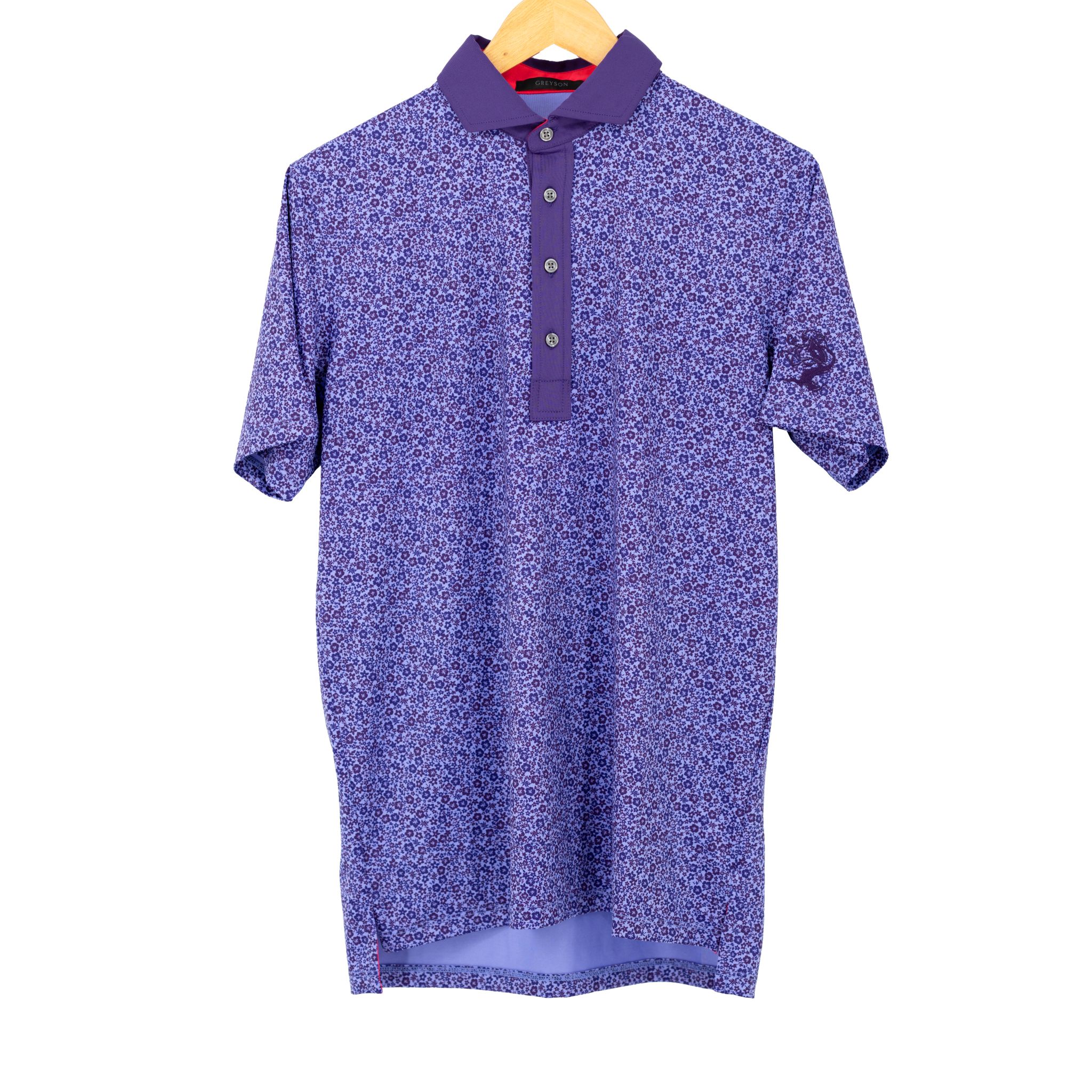 GREYSON グレイソン　花柄　ボタニカル　ポロシャツ　メンズ　M Greyson Island Fever Polo | Tree House Brewing Company