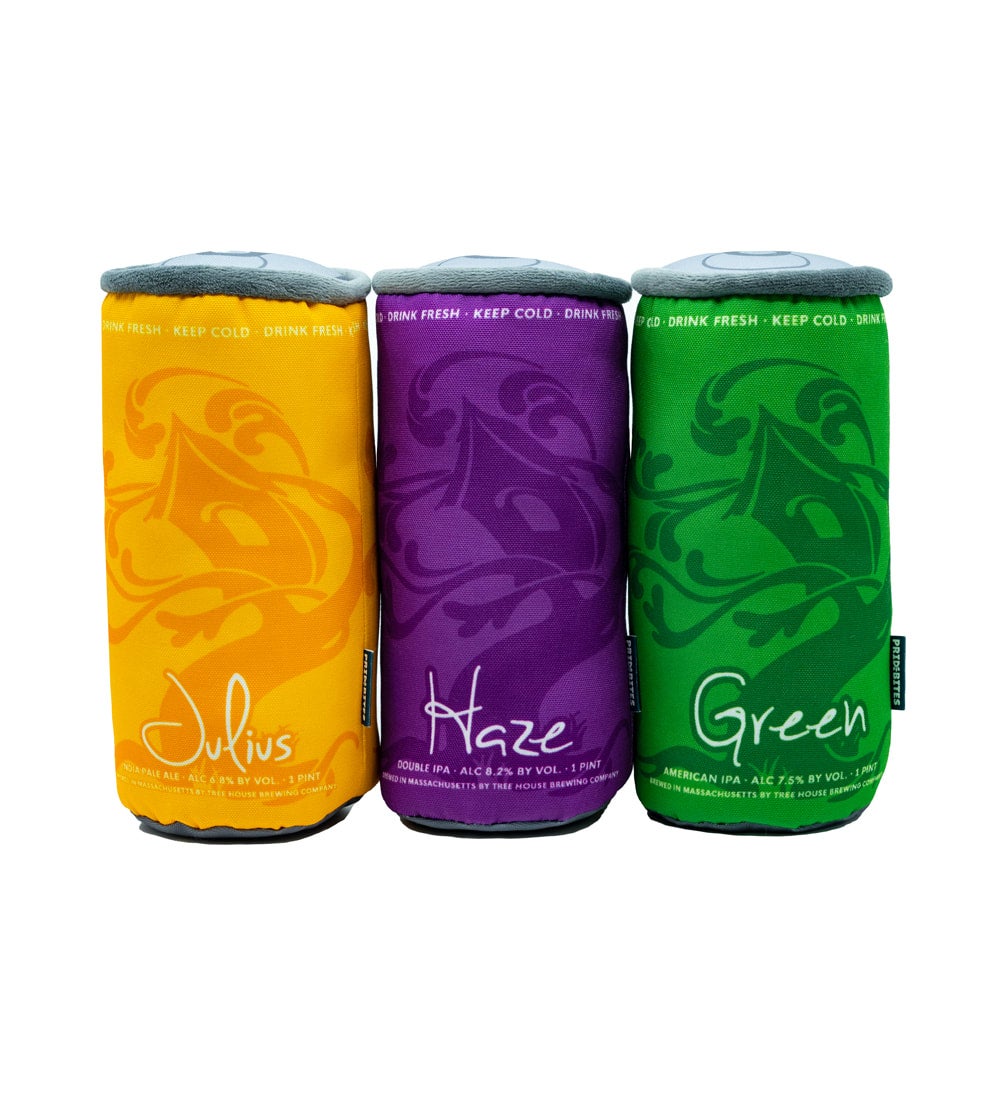 Julius, Green, Haze Dog Toys Tree House Brewing Company
